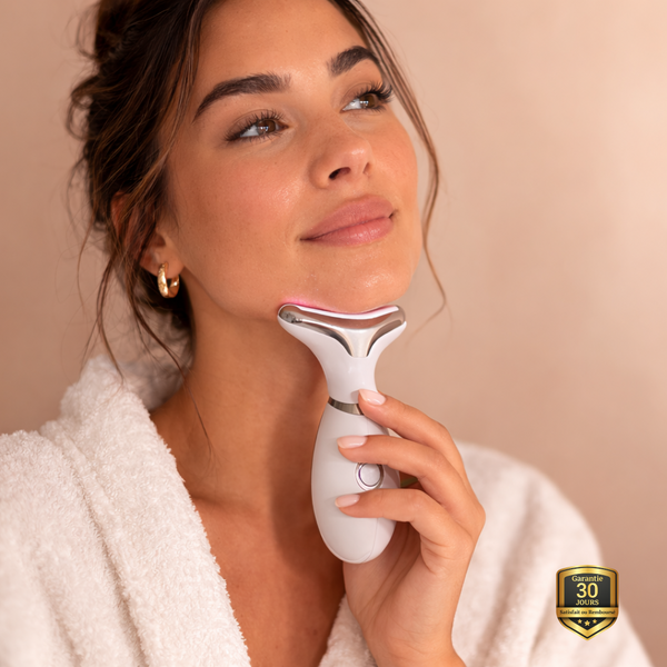 Photo de représentation d'une femme en train d'utilisé le produit